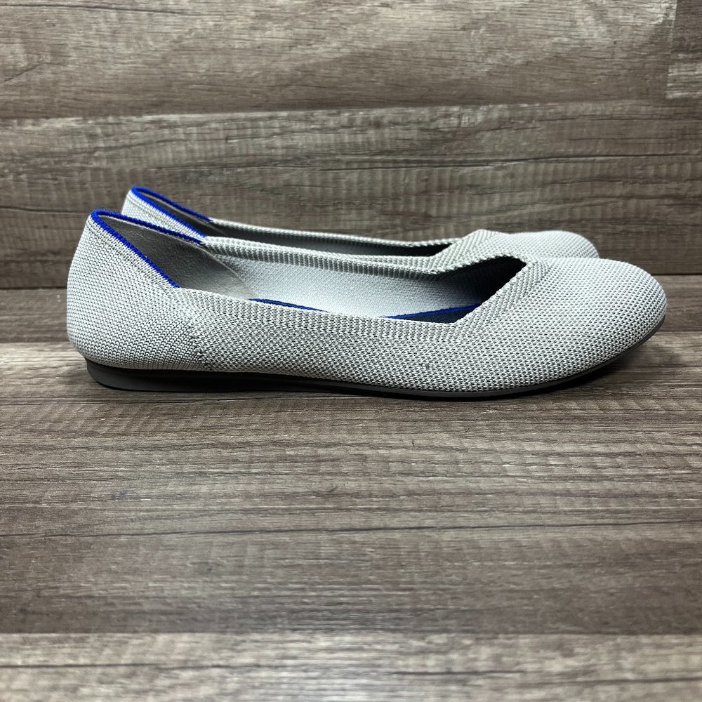 Rothy's The Flat Gray Womens US Size 9 EUR 40 Flats